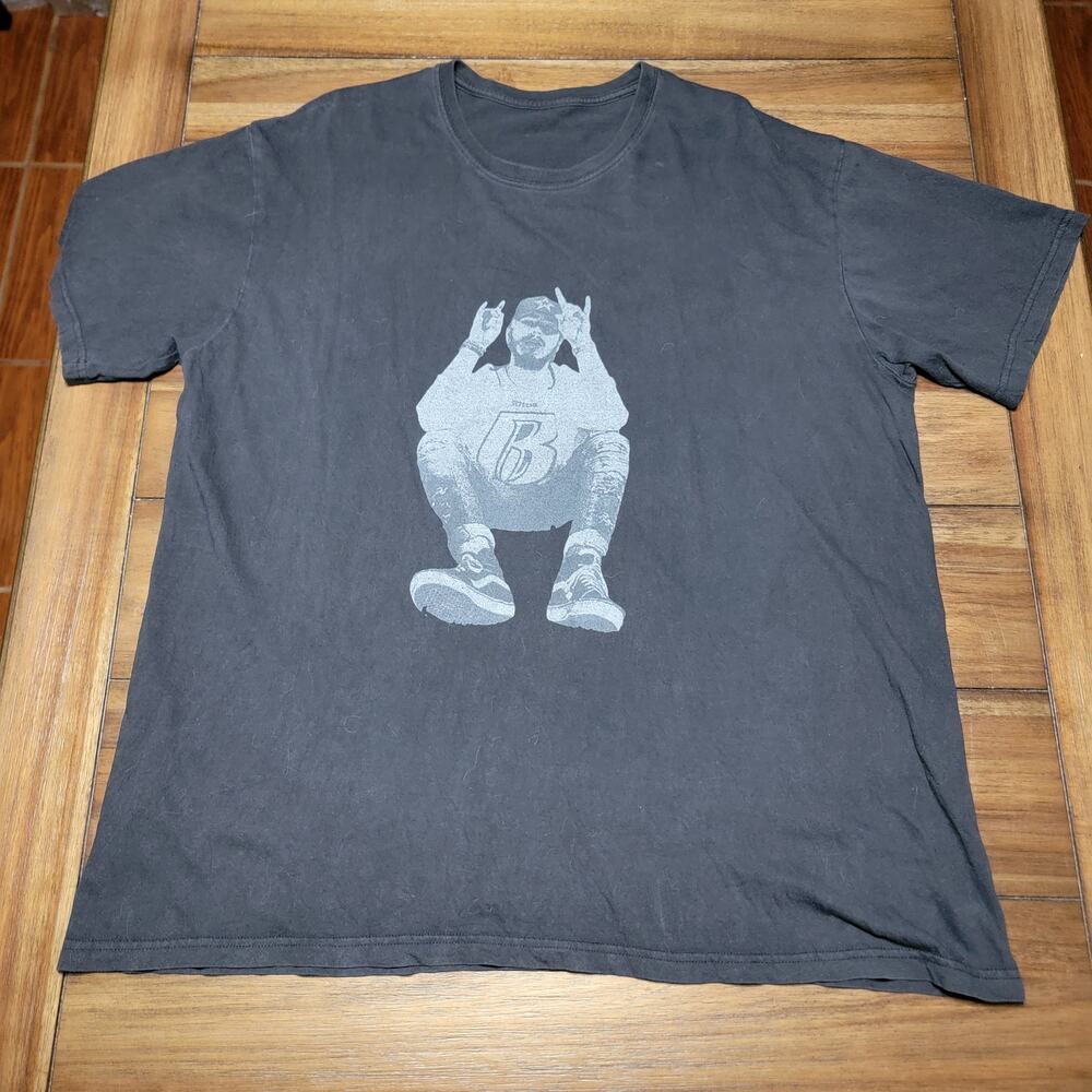 Post Malone Black Unisex Tee - Size XL